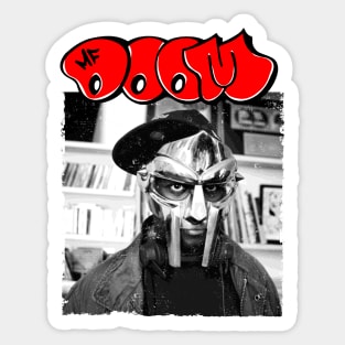 MF doom Sticker